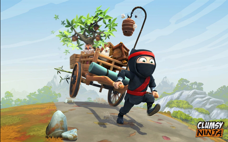 Clumsy Ninja Mod Apk (Mod Vô Hạn Tiền)