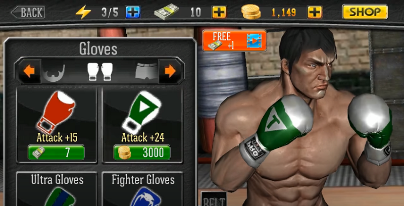 Ban Mod Cua Punch Boxing 3D