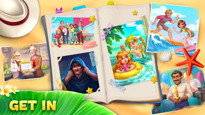 Hawaii Match-3 Mod Apk (Mod Vô Hạn Tiền/ Sun)