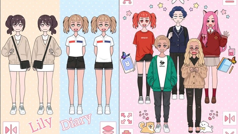 Lily Diary: Dress Up Game Mod Apk (Mod Vô Hạn Tiền)