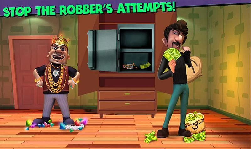 Scary robber home clash mod apk