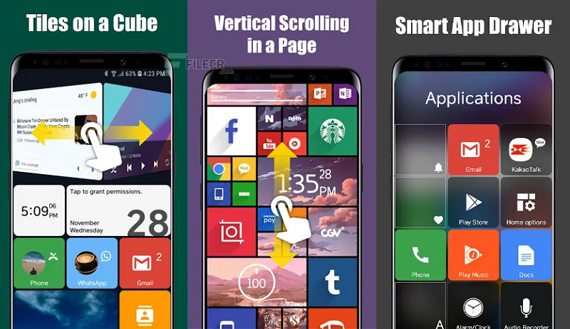 Square Home – Launcher Mod Apk (Mod Mở Khoá Tất Cả Premium)