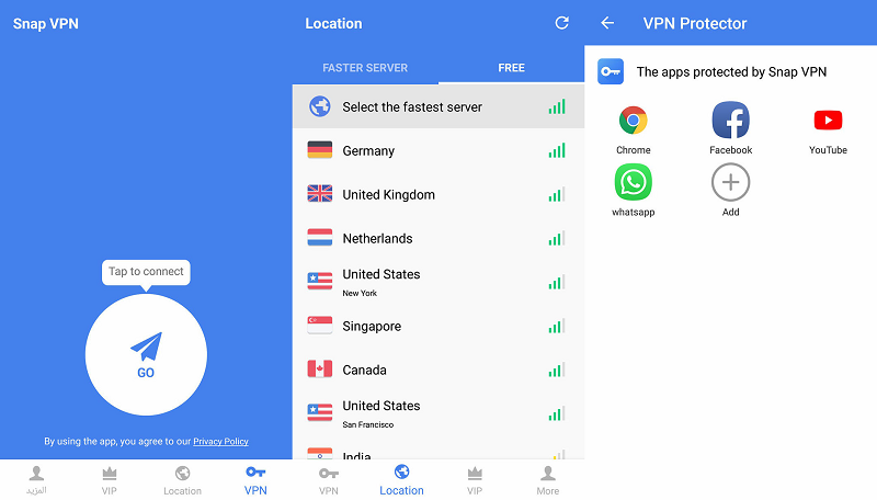 Snap VPN Mod