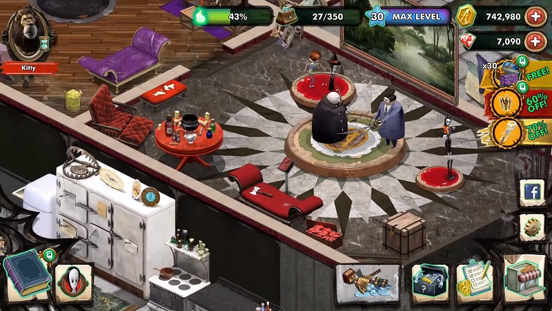 The Addams Family – Mystery Mansion Mod Apk (Mod Vô Hạn Tiền)