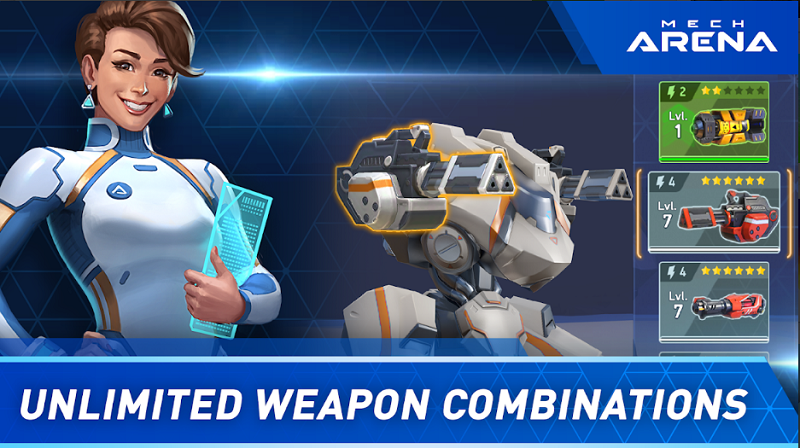 Mech Arena: Robot Showdown Mod Apk (Mod Vô Hạn Tiền, Coins)
