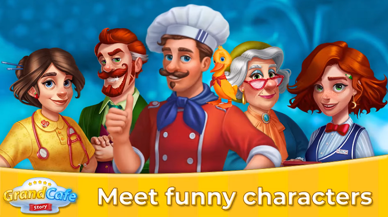 Grand Cafe Story Mod Apk (Mod Vô Hạn Tiền)