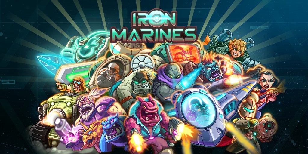 Iron Marines Mod Apk (Mod Vô Hạn Tiền/ Mở Khóa Tất Cả)