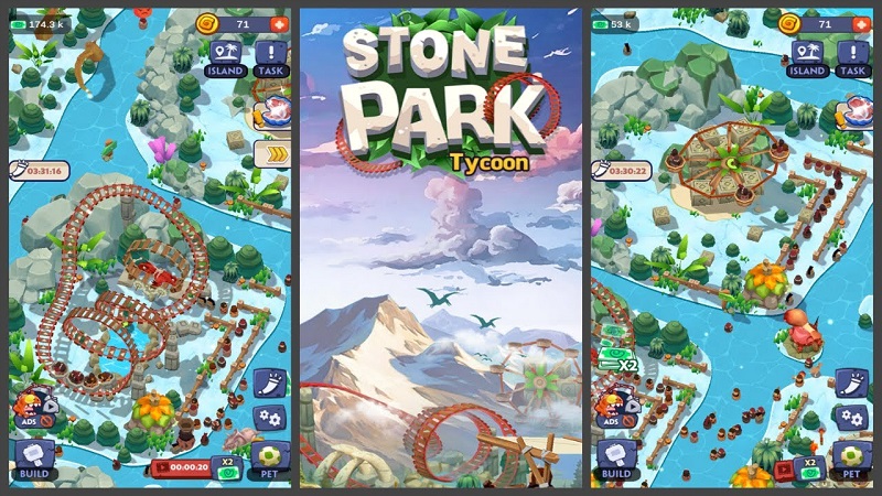 Mod Stone Park Prehistoric Tycoon