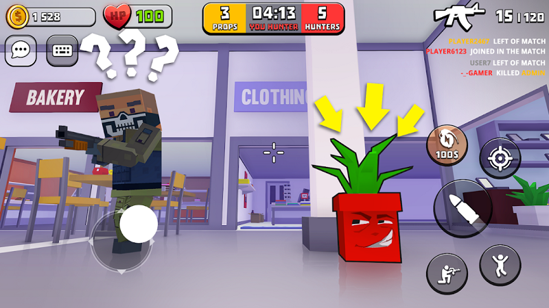 H.I.D.E – Hide-and-Seek Online Mod Apk (Mod Mở Khoá Menu/ Unlocked)