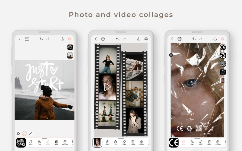 graphionica photo video collages mod