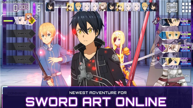Sword Art Online Alicization Rising Steel Mod Apk (Mod Menu, God Mode/ Damage)