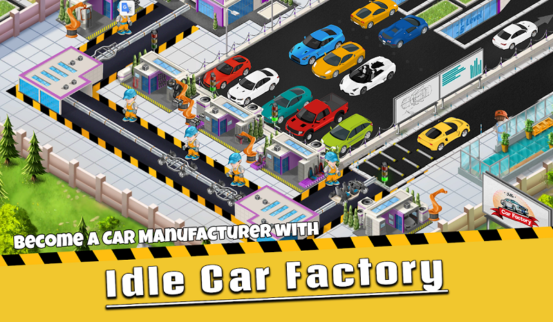 Idle Car Factory Mod Apk (Mod Vô Hạn Tiền)