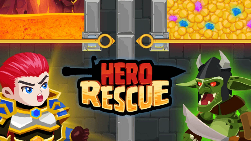 Hero Rescue Mod Apk (Mod Vô Hạn Tiền/ Trái Tim/ Không Ads)