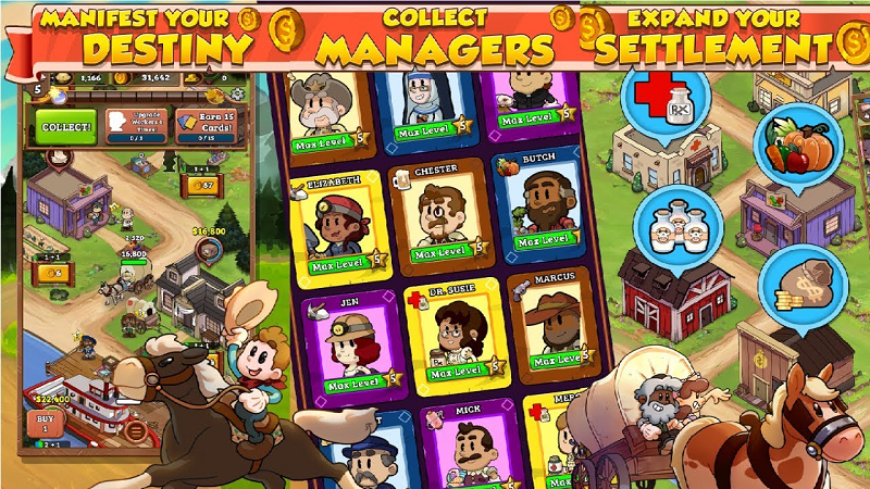 Mod Idle Frontier Tap Town Tycoon