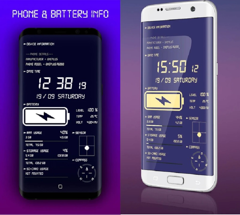 digital clock battery charge mod