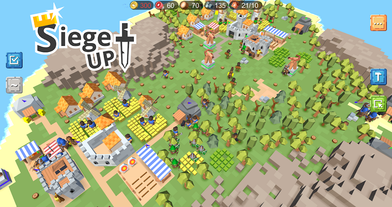 RTS Siege Up! Mod Apk (Mod Vô Hạn Tài Nguyên)