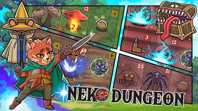 Neko Dungeon: Puzzle RPG Mod Apk (Mod Vô Hạn Tiền)