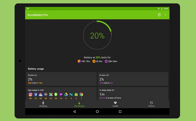 AccuBattery Mod Apk (Mod Mở Khóa Pro)