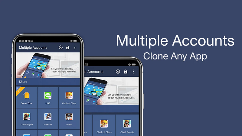 Multiple Accounts Mod Apk (Mod Mở Khoá Premium)
