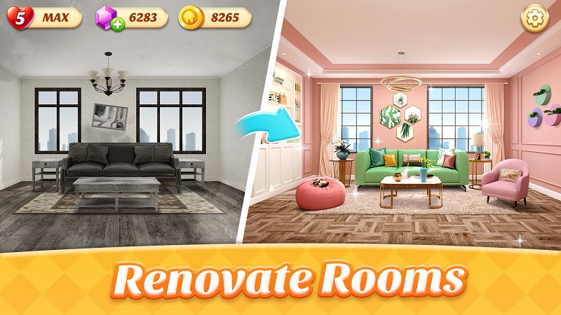 Space Decor – Dream Home Design Mod Apk (Mod Vô Hạn Tiền)