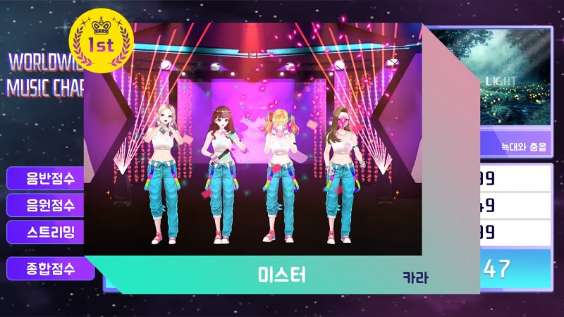Idol Queens of K-Pop Mod Apk (Mod EXP/Comment/Rewards)