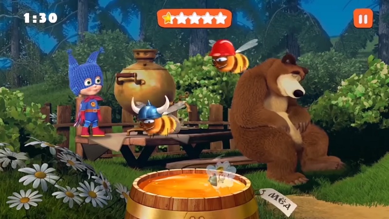 Masha and the Bear Child Games Mod Apk (Mod Mở Khóa Tất Cả)