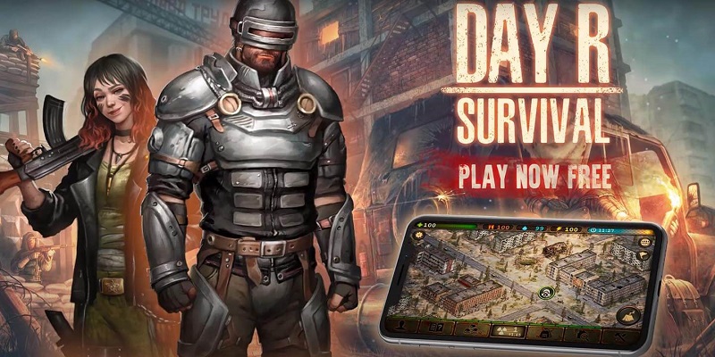 Day R Survival Mod Apk (Mod Free Caft/ Vô hạn Caps)