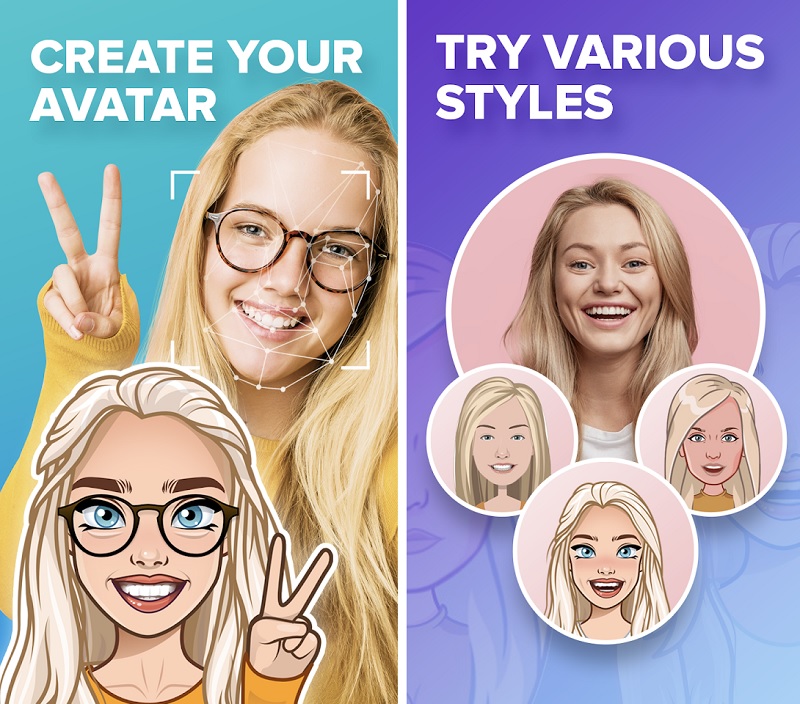 Mirror Emoji Maker Avatar Avatoon Face Stickers mod