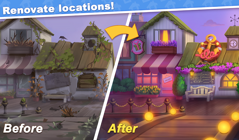 Town Blast: City Restoration Mod Apk (Mod Vô Hạn Tiền)
