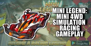 Mini Legend Mini 4WD Simulation Racing Game
