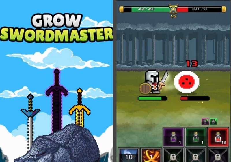 Grow SwordMaster Mod Apk (Mod Vô Hạn Tiền/ Sát Thương)