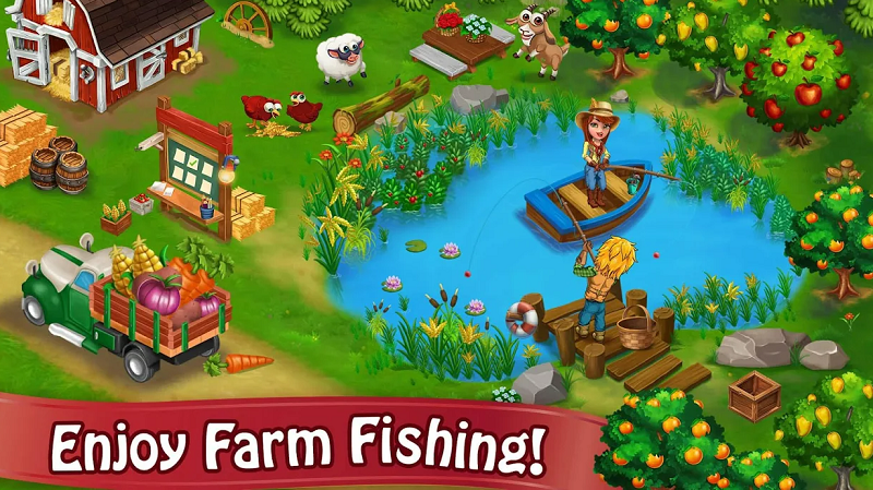 Farm Day Village Farming Mod Apk