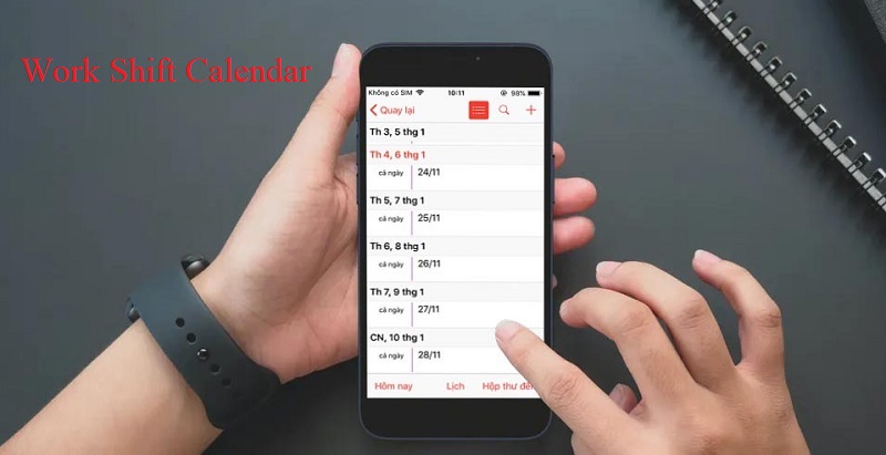 Work Shift Calendar Mod Apk (Mod Mở Khóa Pro)
