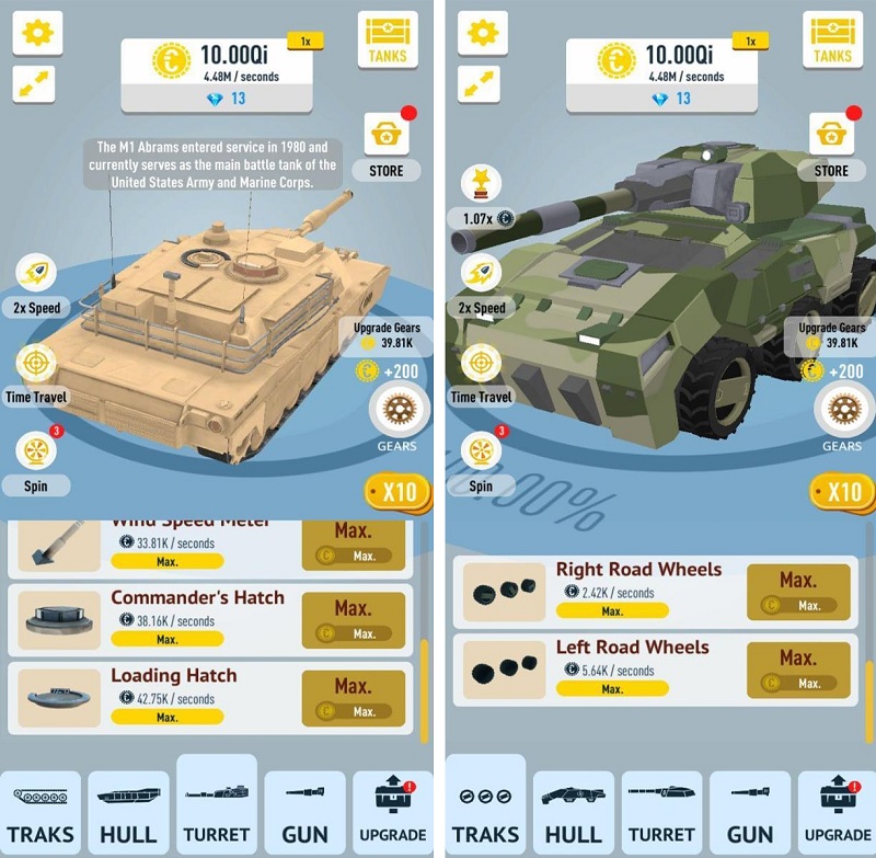Idle Tanks 3D mod apk
