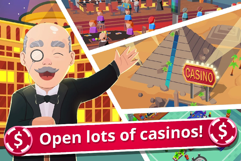 Idle Casino Manager Mod Apk (Mod Upgrade/ Mua Sắm Miễn phí)