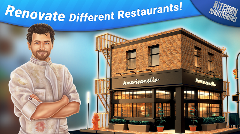 Kitchen Nightmares: Match & Renovate Mod Apk (Mod Vô Hạn Tiền)