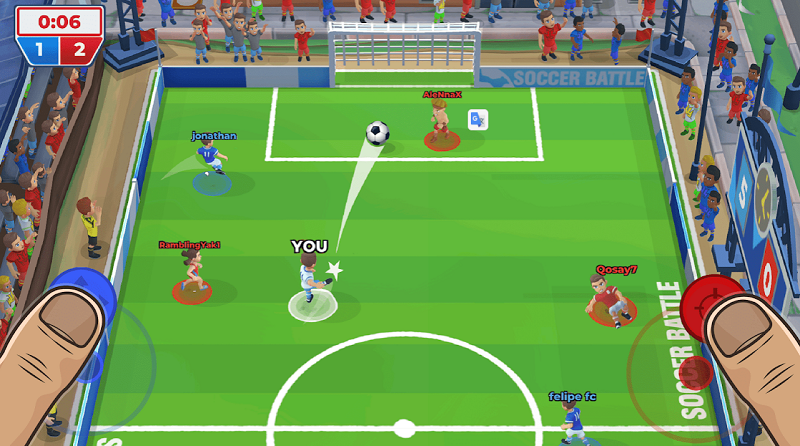 Soccer Battle PvP 3v3 Mod