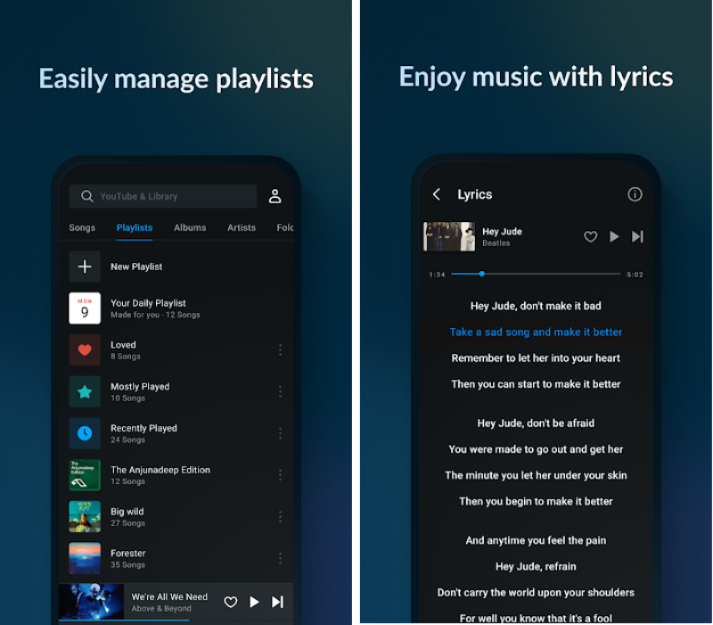 music player by lark player