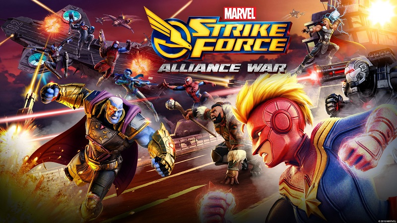 Marvel Strike Force Mod Apk (Mod Máu Và Sức Mạnh)