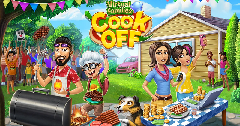 Virtual Families: Cook Off Mod Apk (Mod Vô Hạn Chef Hats/ Lives)