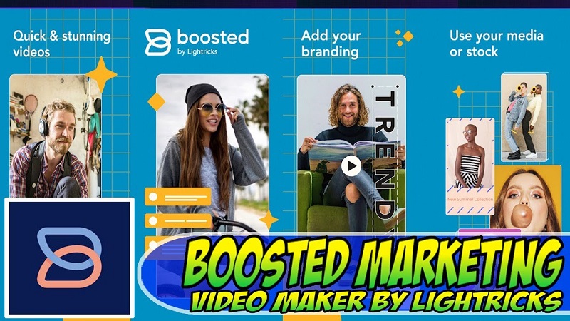 Boosted: Marketing Video Maker Mod Apk (Mod Mở Khóa Tất Cả)