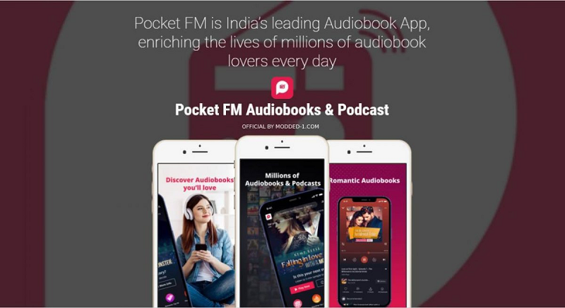 Pocket FM Mod Apk (Mod Mở Khoá VIP)
