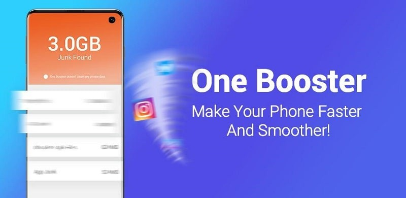 One Booster Mod Apk (Mod Mở Khóa Premium)