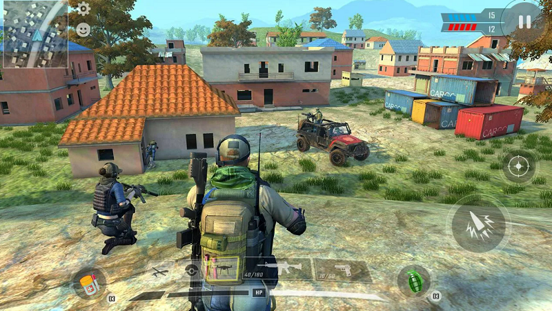 Commando Adventure Assassin Mod Apk (Mod Dumb Enemy)