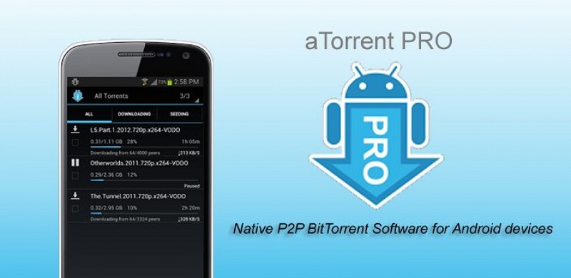 aTorrent Mod Apk (Mod Mở Khoá Pro)