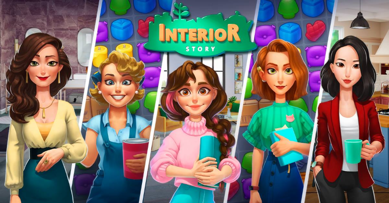 Interior Story Mod Apk (Mod Miễn Phí Mua Sắm)