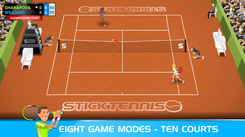 Stick Tennis Mod Apk (Mod Mở Khóa Tất Cả)