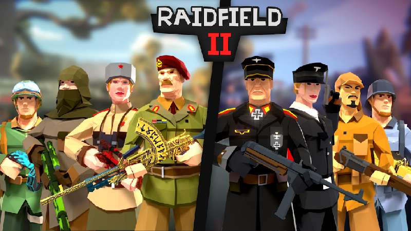 Raidfield 2 Mod Apk (Mod Mở Khoá Súng, Đạn, Cứu Thương)