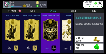 NT 21 Draft Simulator Pack Opener Mod Apk