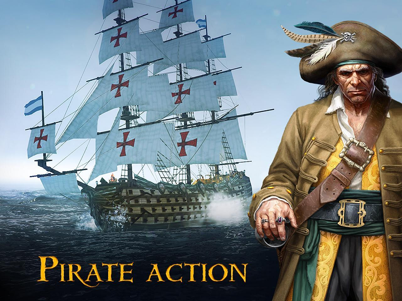 Pirates Flag: Caribbean Action Mod Apk (Mod Vô Hạn Tiền)